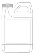 HDPE - 1 Gallon Bottle - Opaque