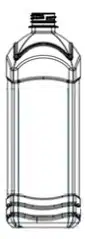 PET - 1 Liter Bottle - Clear