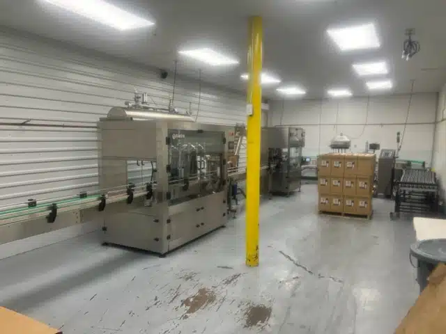 Production Line for 35-Pound Boxes of Cooking Oils