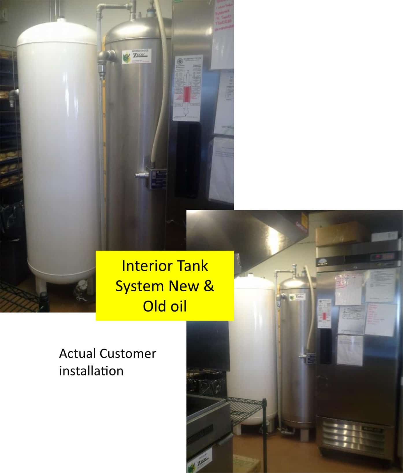 Bulk Oil Systems Interior Tank System New and Old