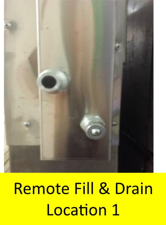 Bulk Oil Systems Remote Fill & Drain Location 1