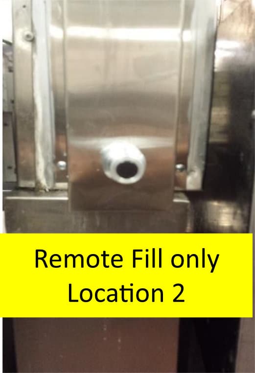 Bulk Oil Systems Remote Fill Only Location 2
