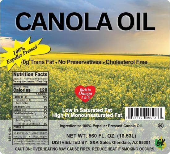 Golden Harvest Canola Oil
