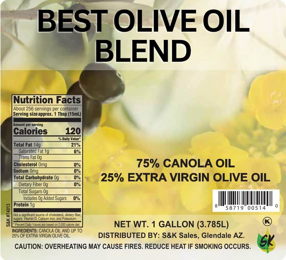 La Cucina Canola Oil and Extra Virgin Olive Oil