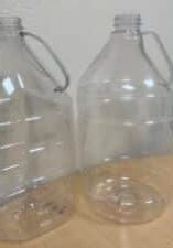 Clear Bottles with Handles